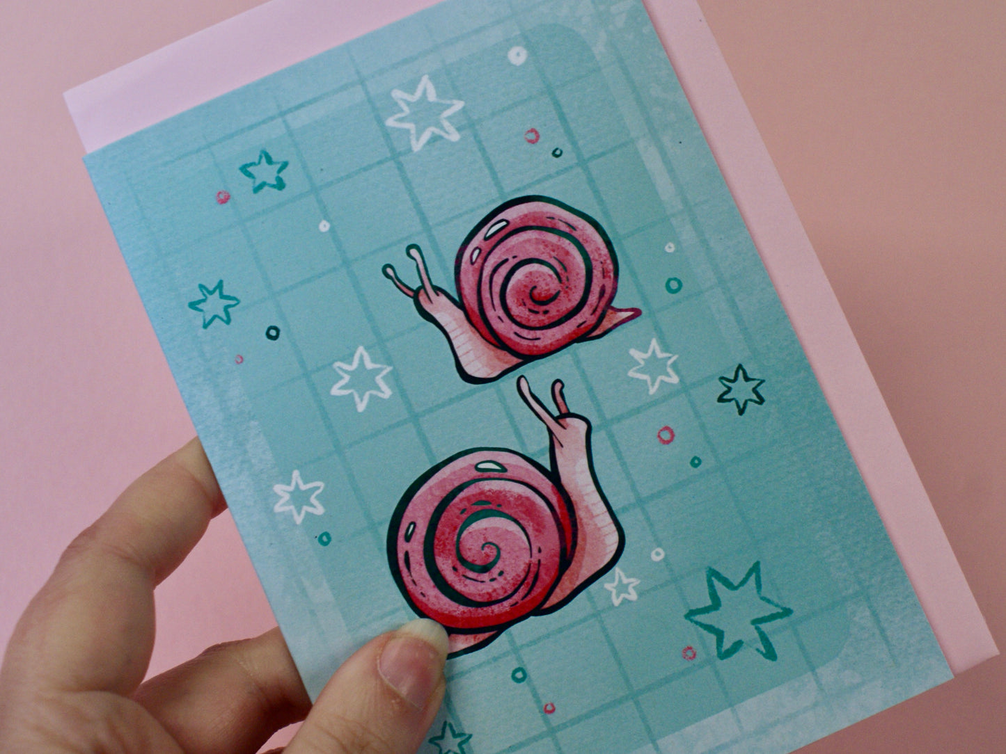 Snails - A6 Card