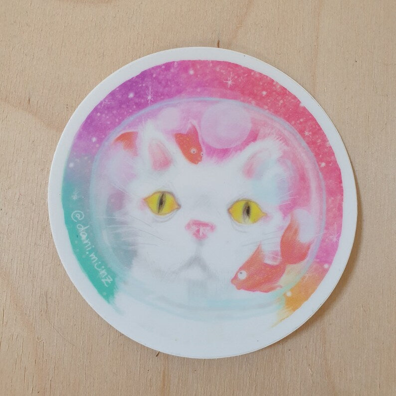 Space Cat - Sticker