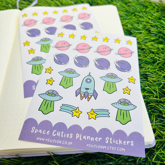 Space Cuties - Sticker Sheet