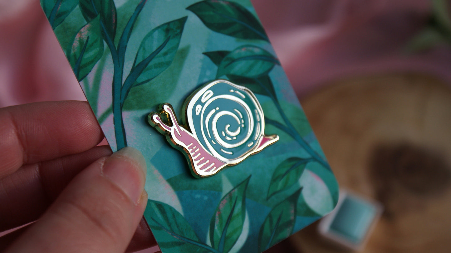 Snail - Enamel Pin