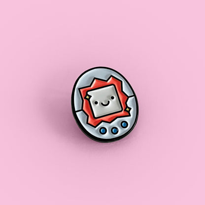 Tamagotchi - Enamel Pin - Flutter & Fern