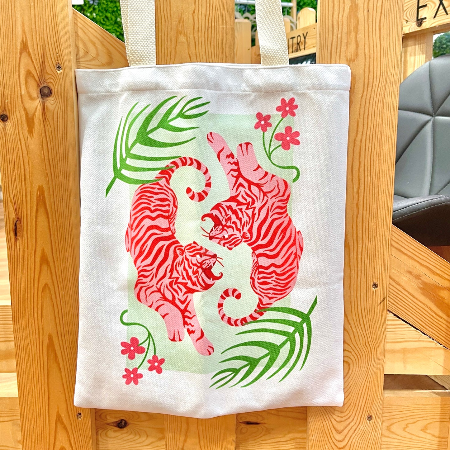 Pink Tigers - Tote Bag