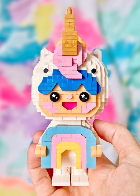 Rainbow Unicorn - Mini-Bricks