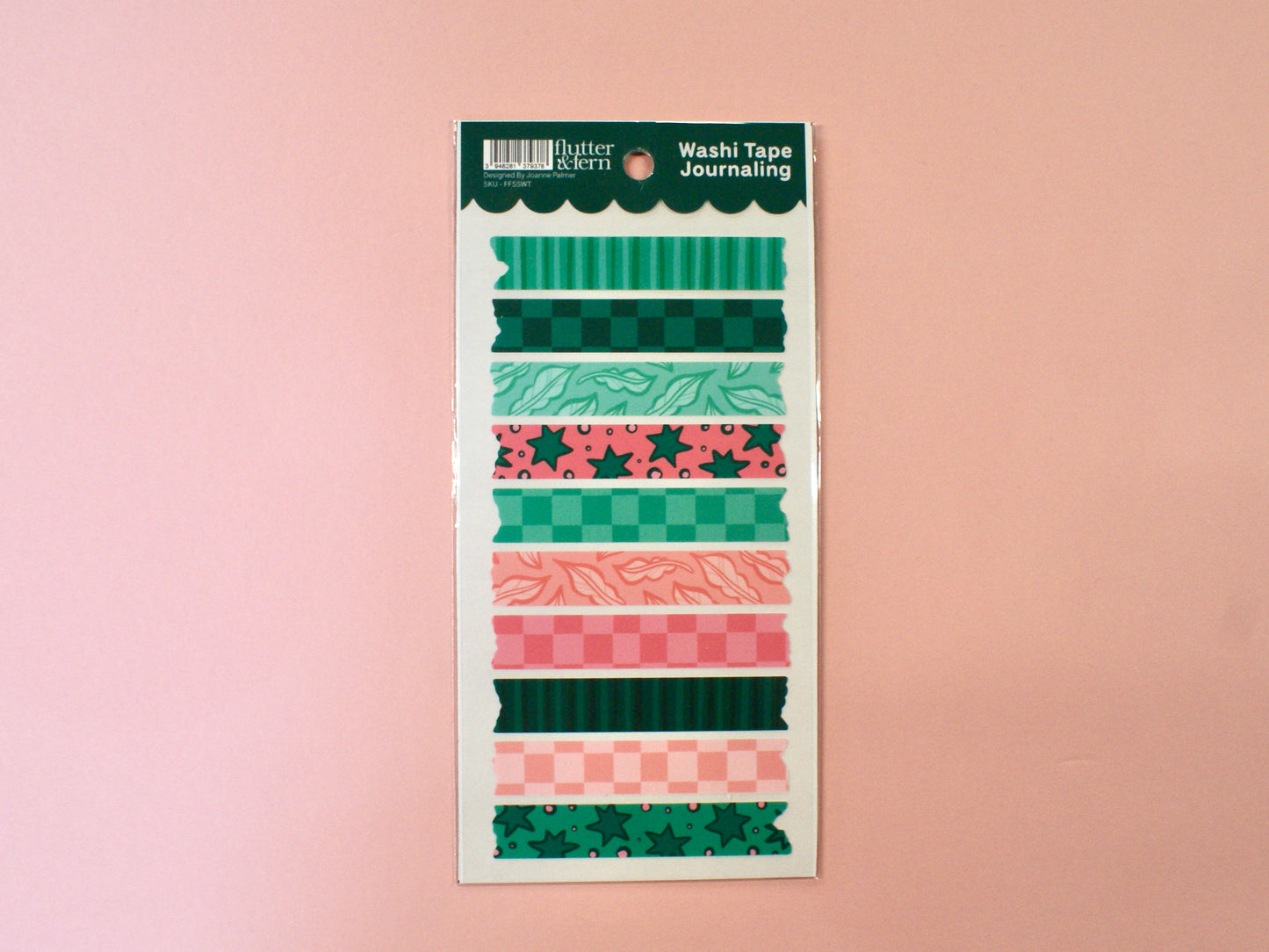 Washi Tape Journalling - Sticker Sheet