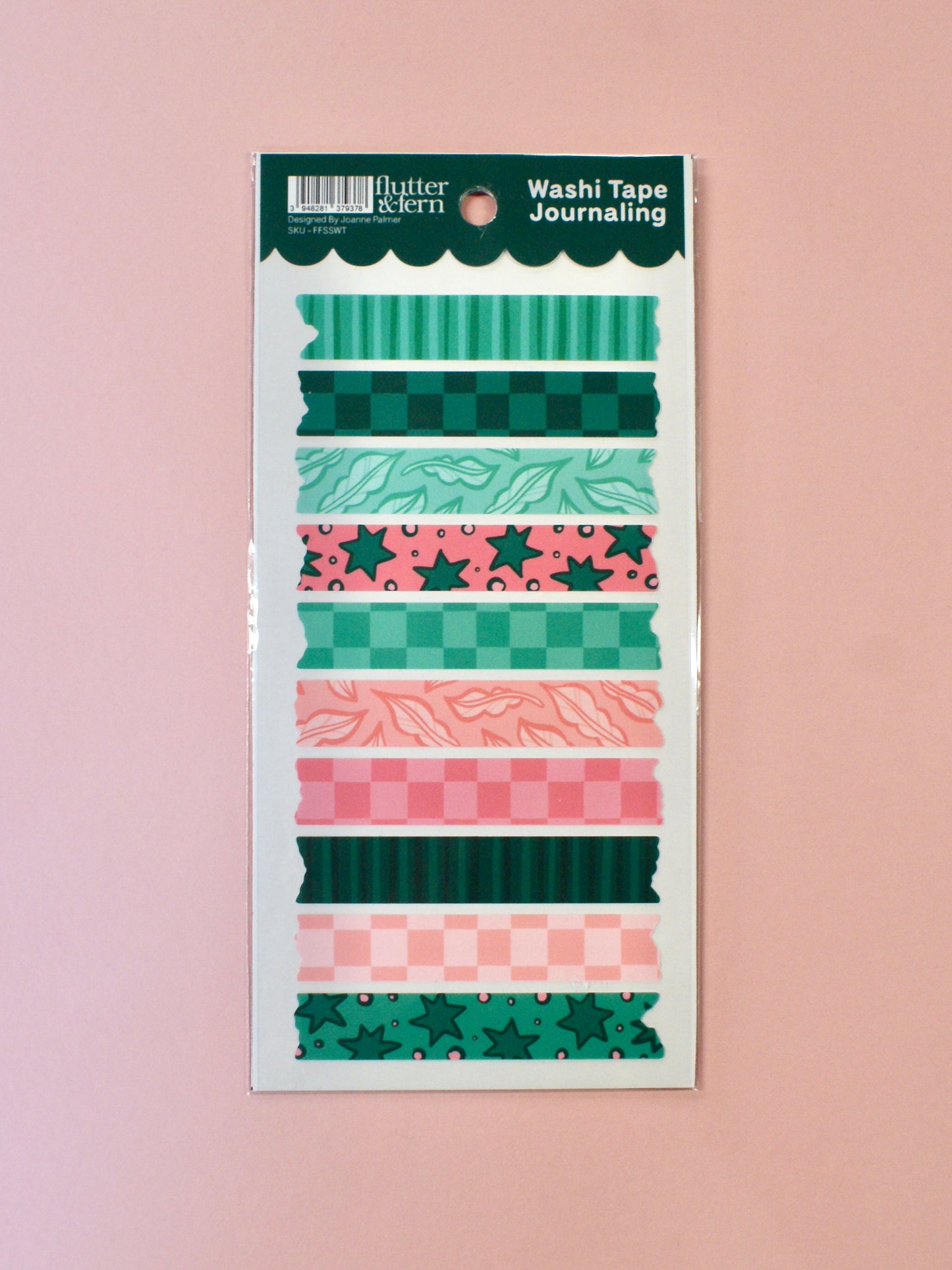Washi Tape Journalling - Sticker Sheet