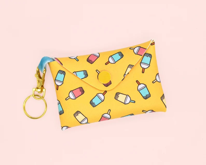 Yellow Bubble Tea - Mini Pouch