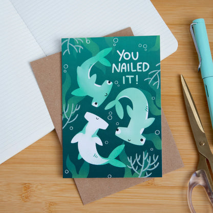 You Nailed It - A6 Card