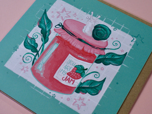 You Are My Jam - Square Card