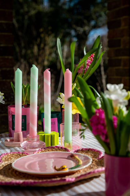 Kaikoura Dinner Candles - Taper Dip Dye Candles