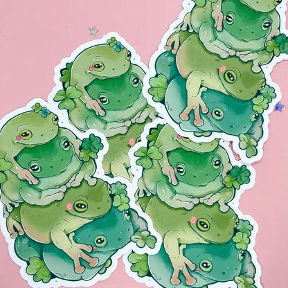 Frog Stack - Sticker