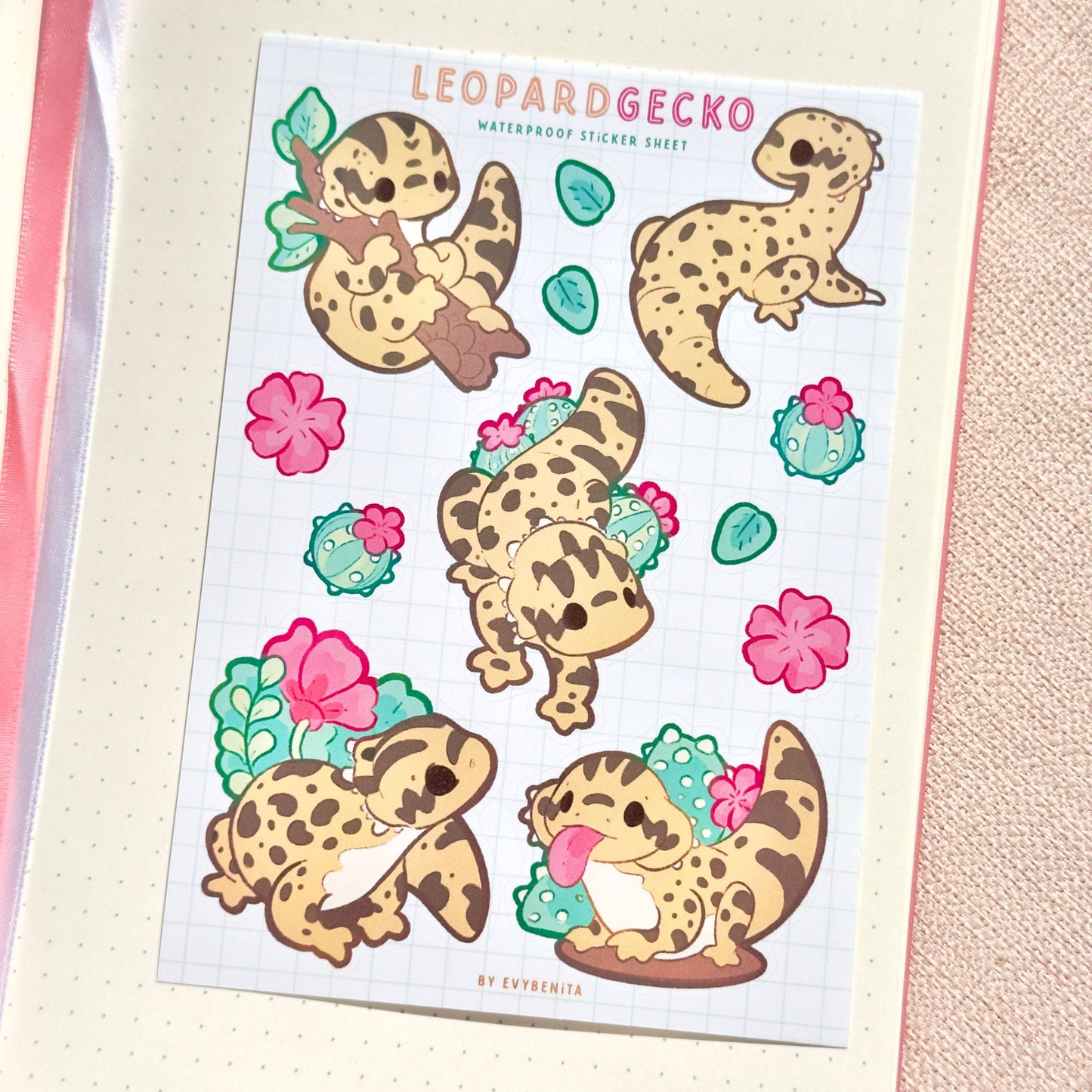 Leopard Gecko - Sticker Sheet