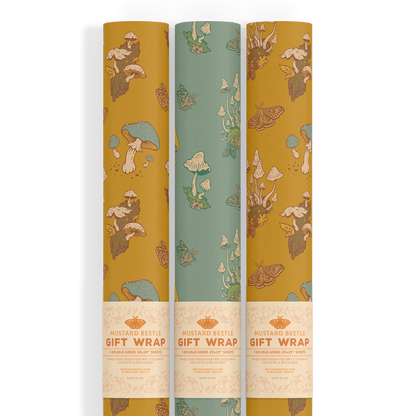 Mushrooms (Double Sided) - Wrapping Paper