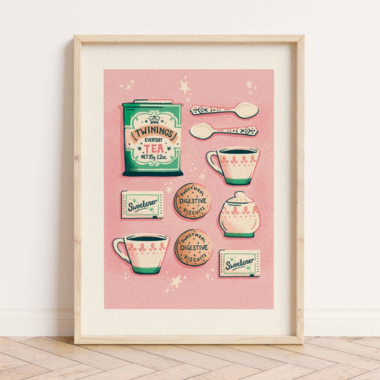 Tea Time - A5 Print