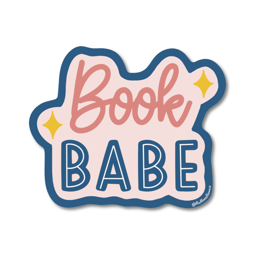 Book Babe - Vinyl Sticker