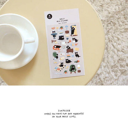 Suatelier - Kitty Sticker - Sticker Sheet