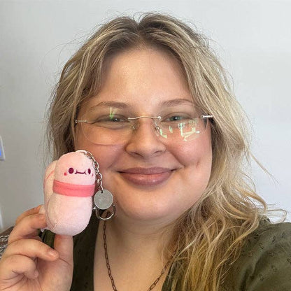 Squishable - Micro Worm Keychain Plush
