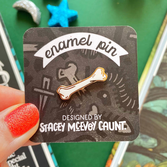 Bone - Enamel Pin