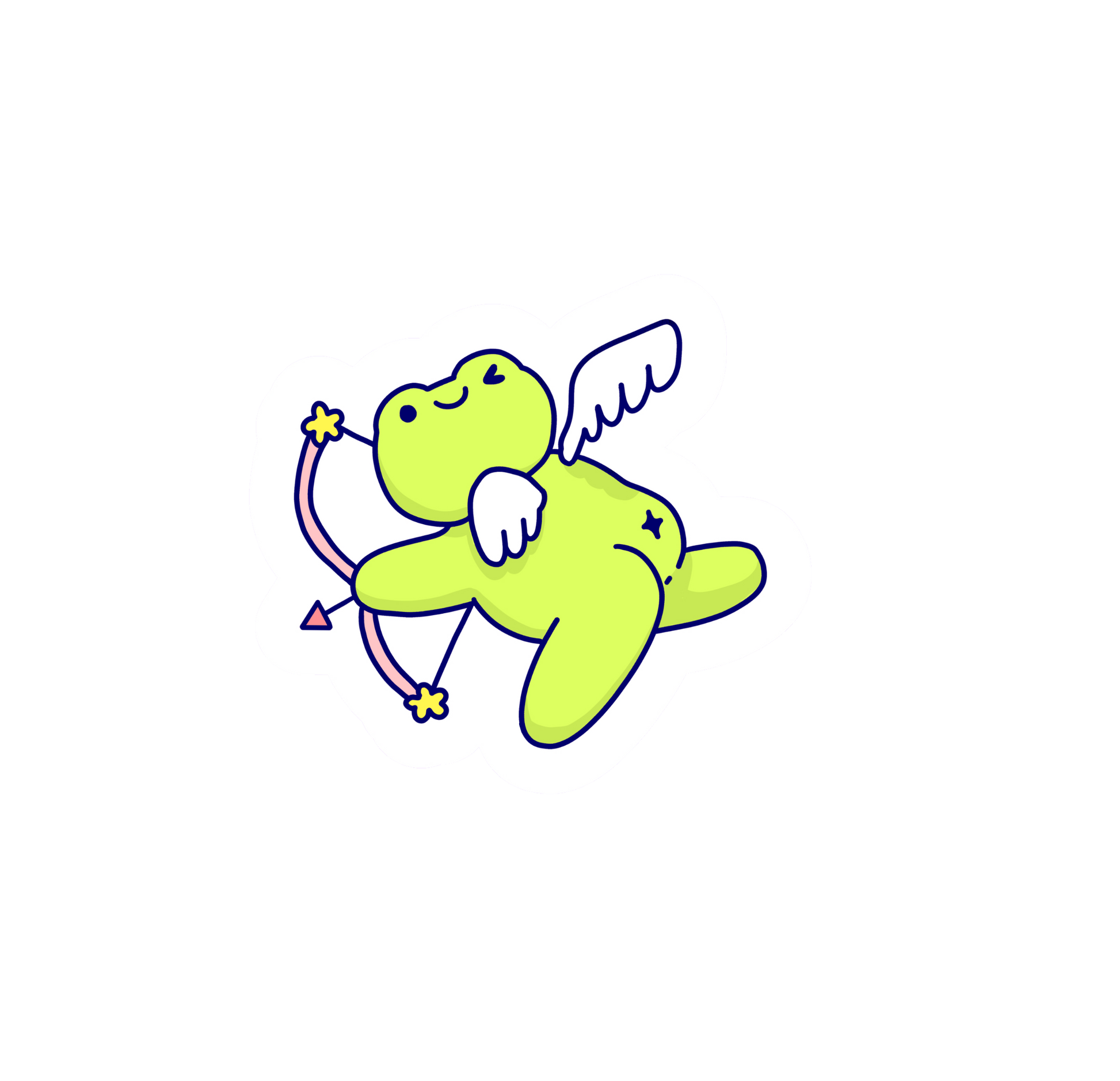 Angel N' Devil Frogs - Sticker Pack