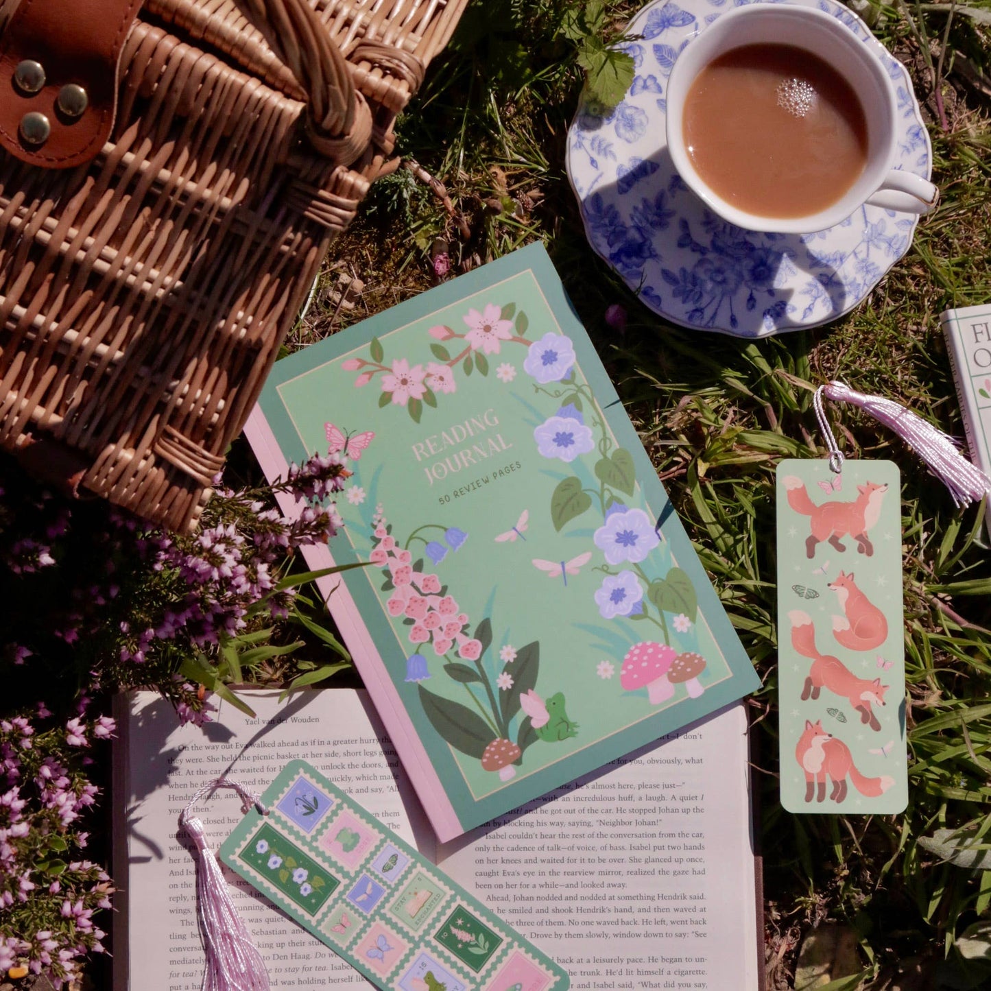 Whimsical Reading Journal – Book Review Notebook