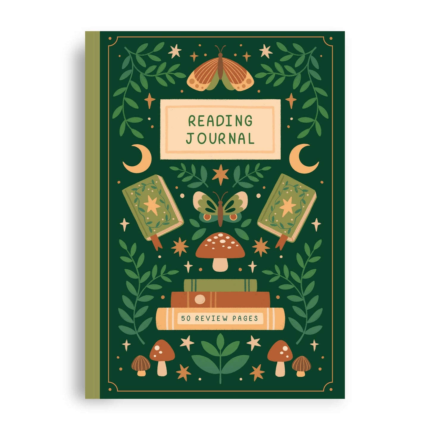 Reading Journal - Fantasy Forest – Review Notebook