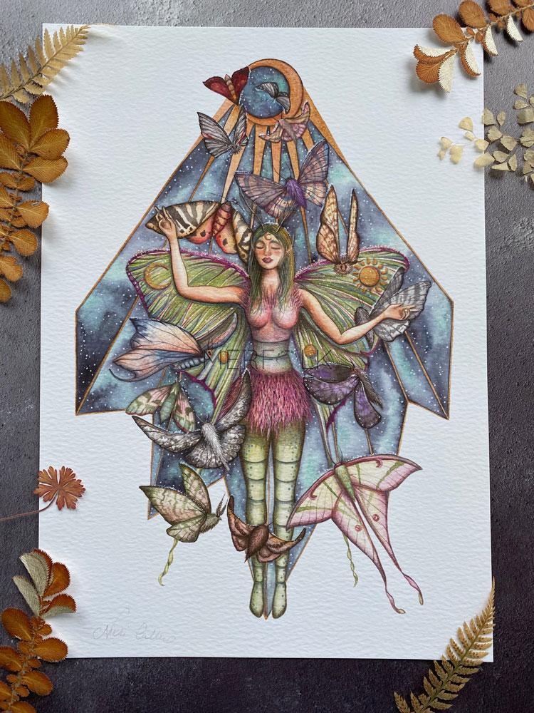 The Equinox Fairy - A4 Print