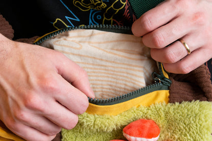 Corduroy Log - Crossbody Bag