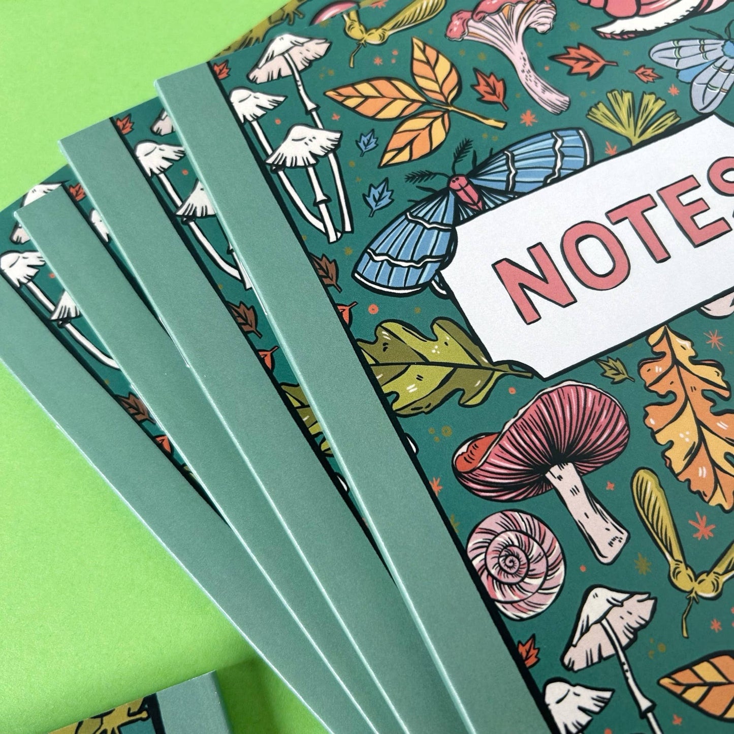 Forest Things - A5 Dotted Notebook