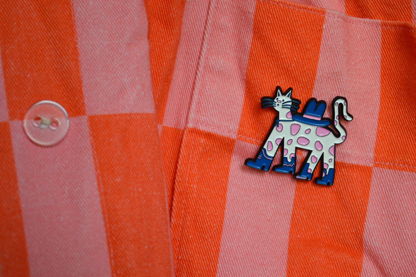 Cowboy Cat - Enamel Pin