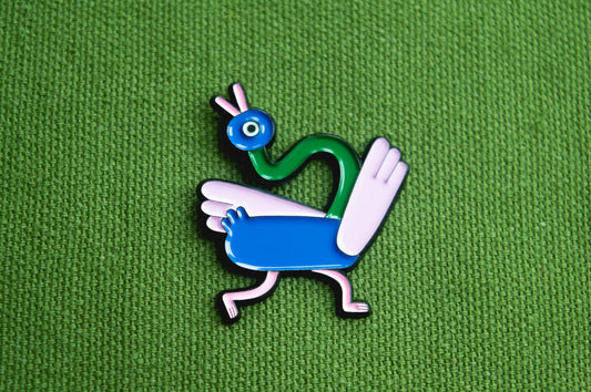 Dancing Duck - Enamel Pin