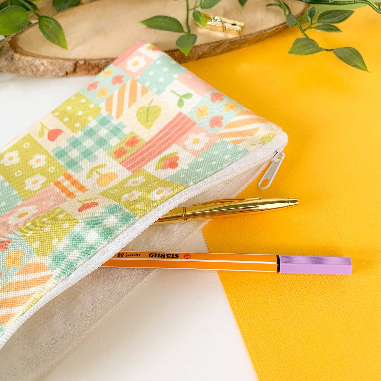 Spring Patchwork - Pencil Case