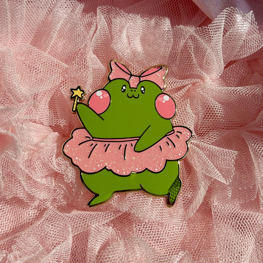 Ballerina Frog - Enamel Pin