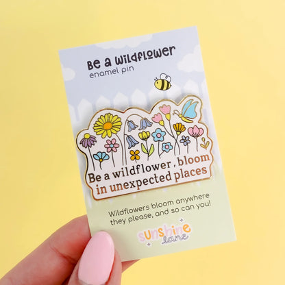 Wild Flower - Enamel Pin