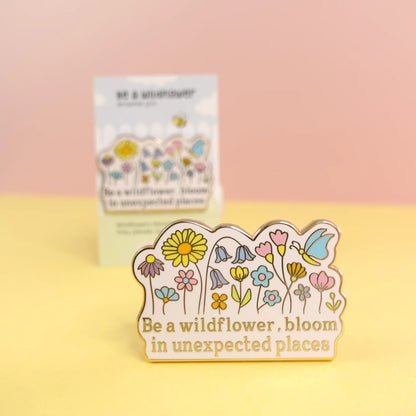 Wild Flower - Enamel Pin