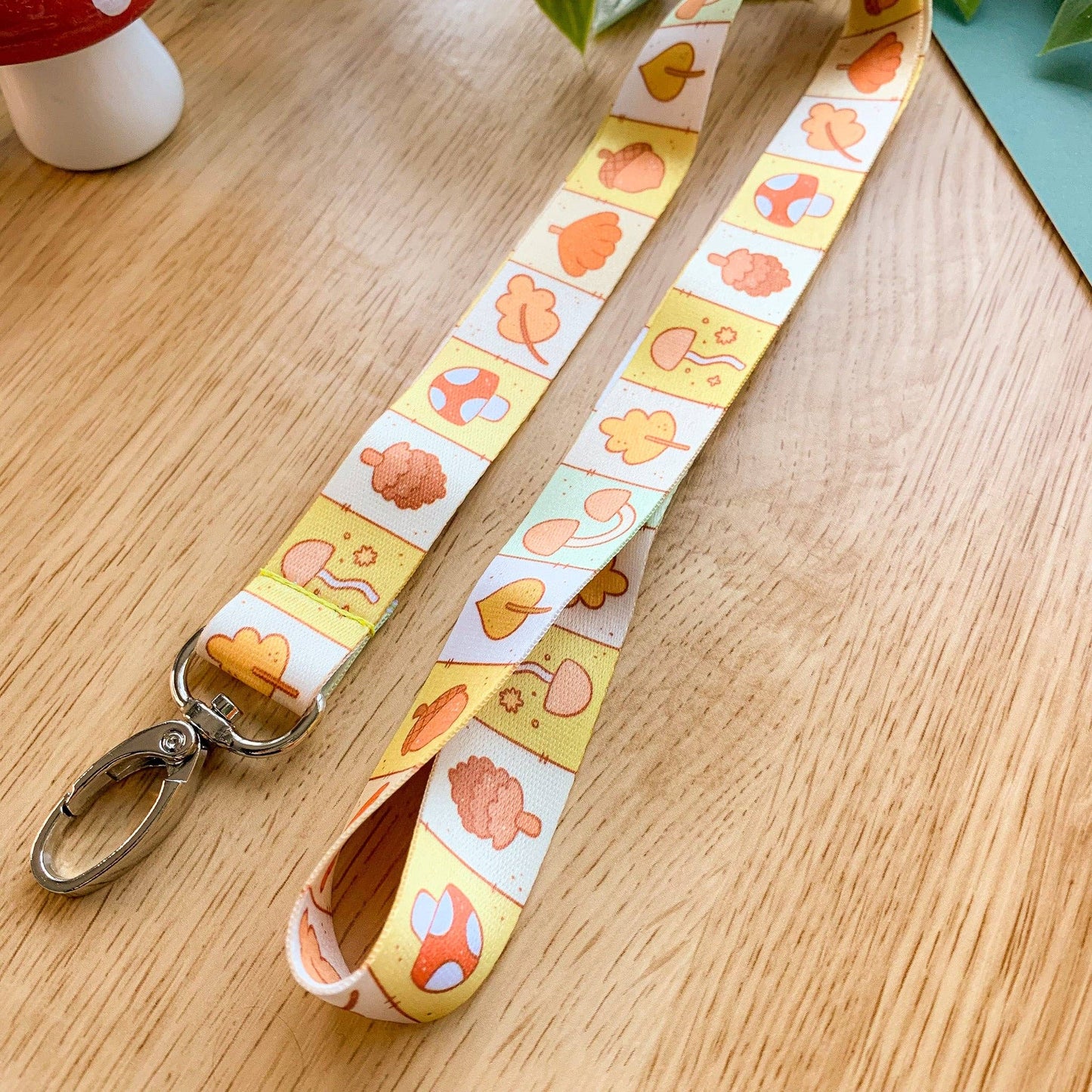 Autumnal Patchwork - Lanyard