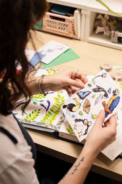 Nature Sticker Sheet - Wildlife Favourites Stickers