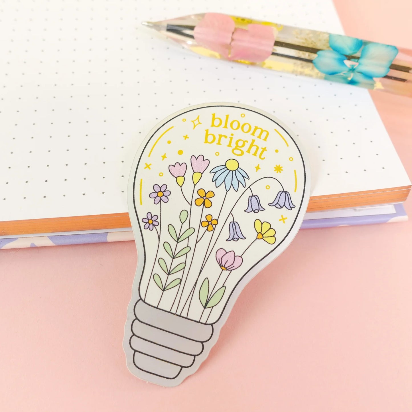 Bloom Bright - Sticker