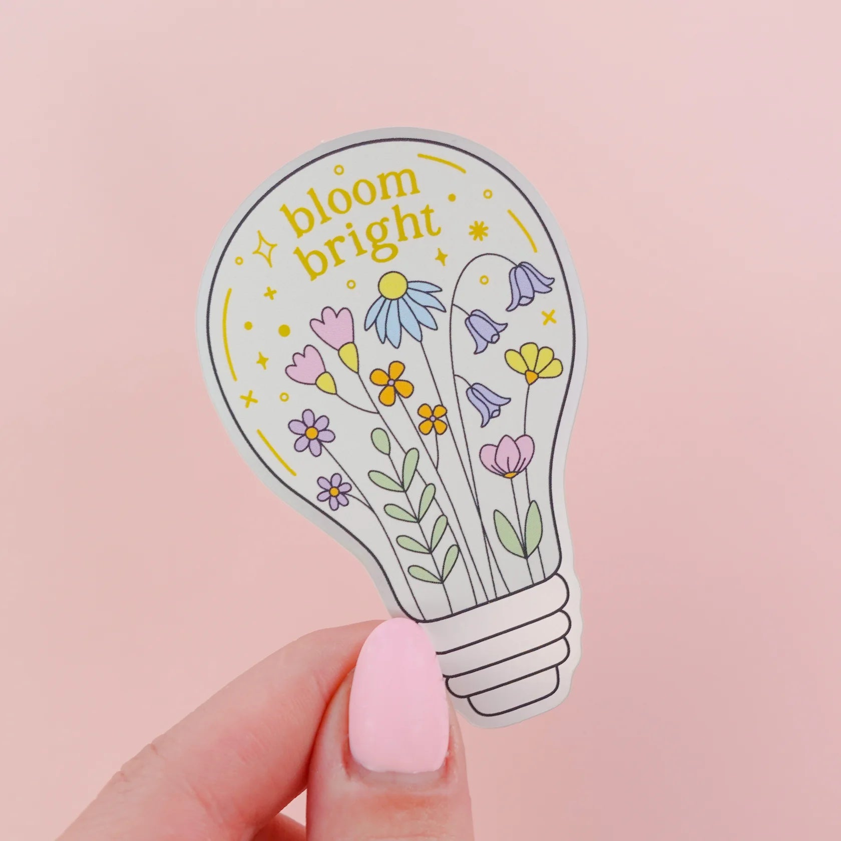 Bloom Bright - Sticker