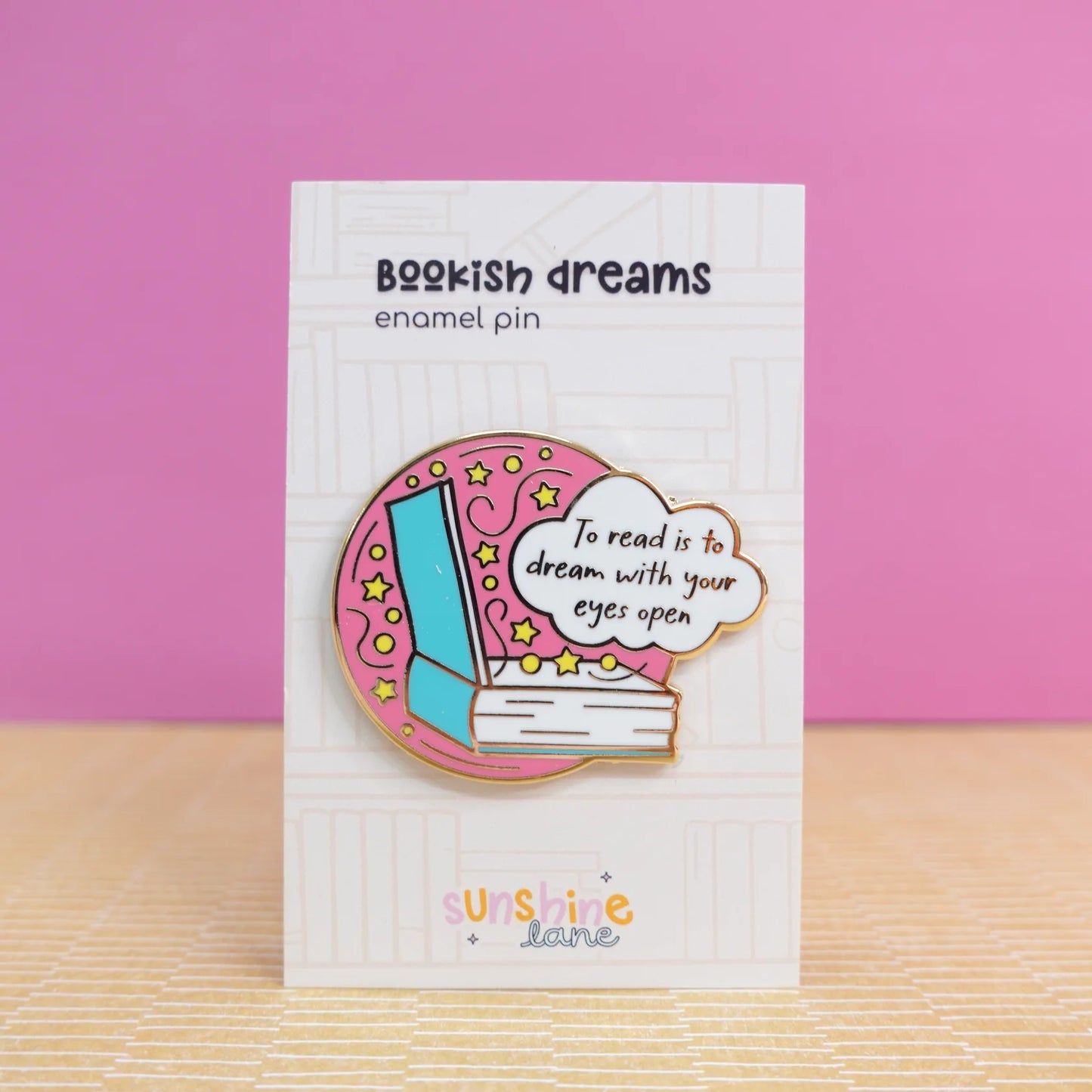 Bookish Dreams - Enamel Pin