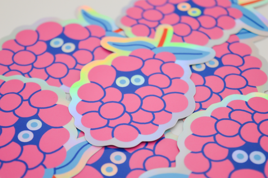 Berry Holographic - Sticker