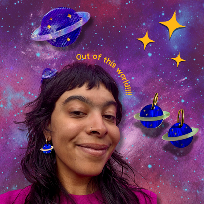 Planet Picasso - Mini Hair Claw