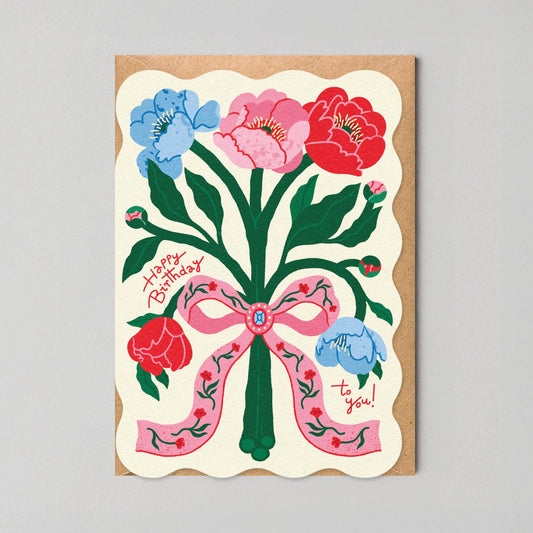Floral Birthday - A6 Card