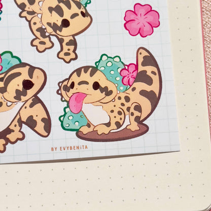 Leopard Gecko - Sticker Sheet