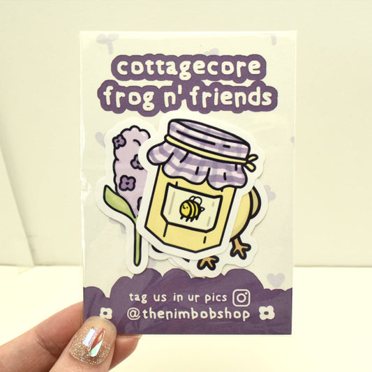 Cottagecore Frog N' Friends - Sticker Pack