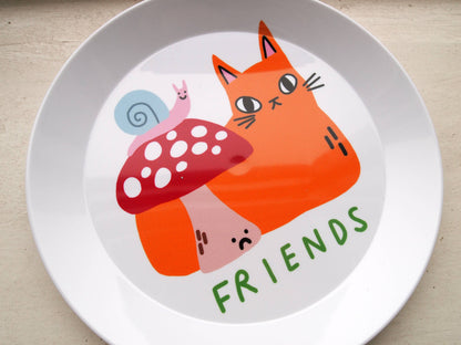 Cat Friends - Party Plate