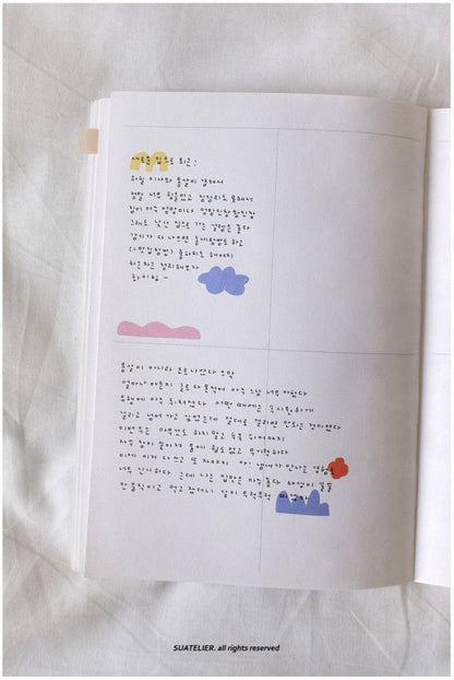 Suatelier - Plain.72 - Sticker Sheet