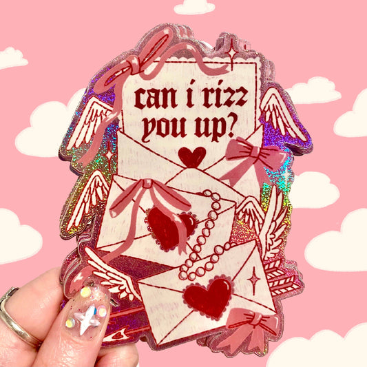 Rizz Glitter - Sticker