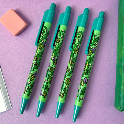 Thistle Pattern - Ballpoint Pen