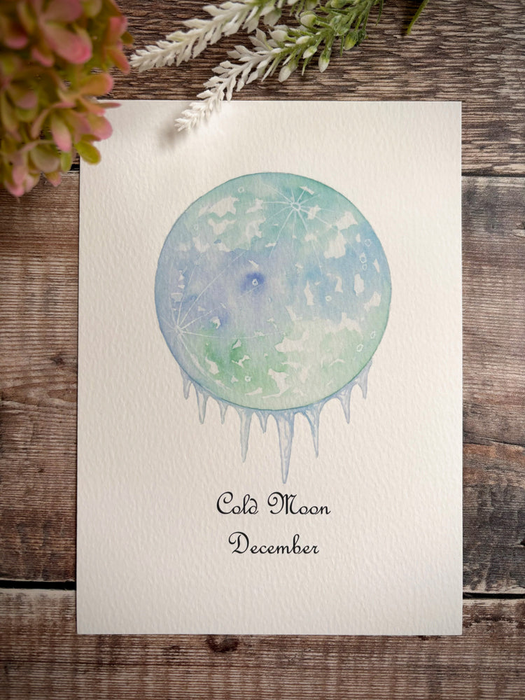 Cold Moon - A5 Print