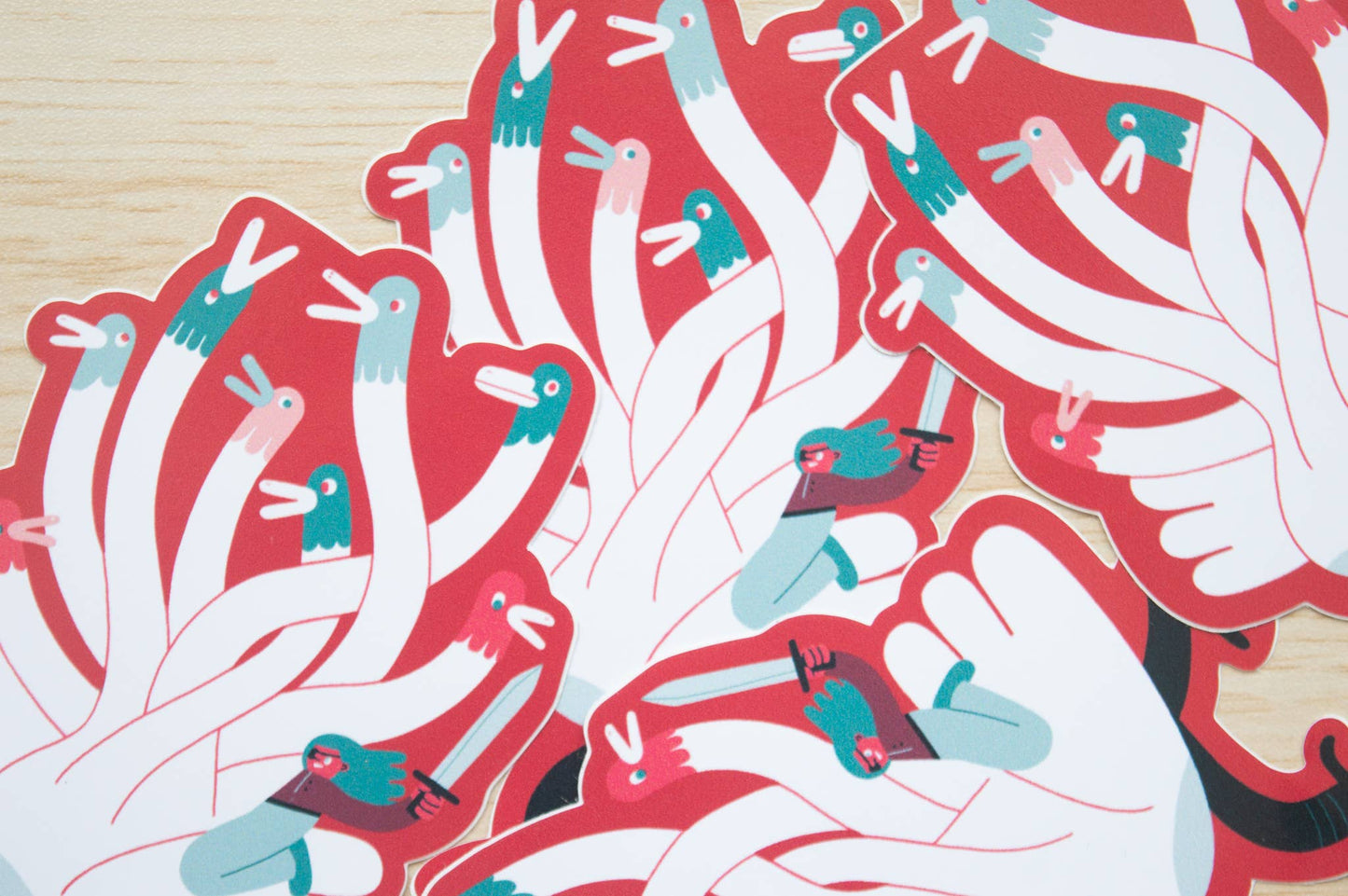 Duck Monster - Sticker
