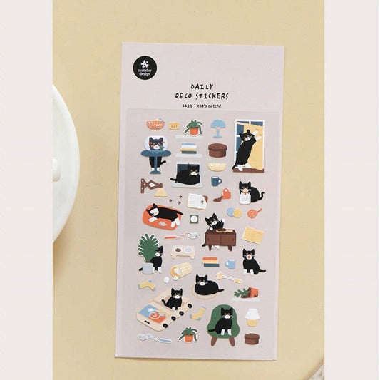 Suatelier - Kitty Sticker - Sticker Sheet